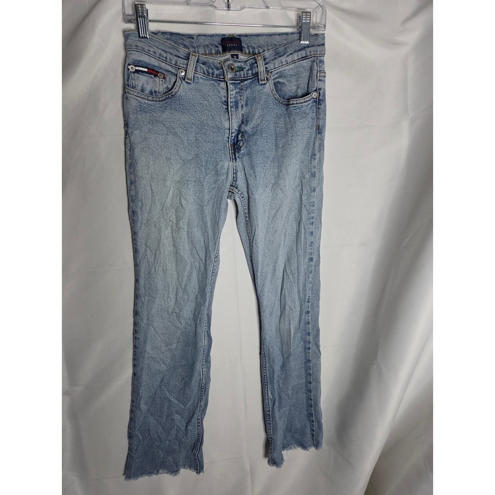 Tommy Jeans Straight Jeans Womens Blue Light Wash Straight Mid Rise Straight